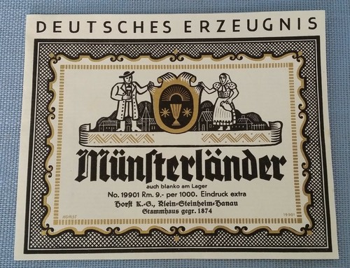 Altes schnapsetikett - altes,