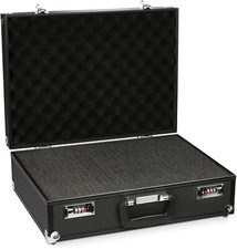 Fotokoffer Alu DSLR Schutzkoffer Kamera Schaumstoff Schwarz Hardcase 46x34x15cm