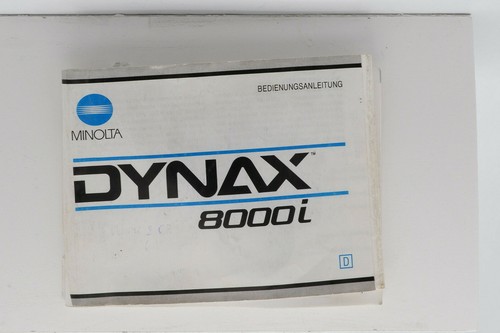 Minolta dynax 8000 - dynax,