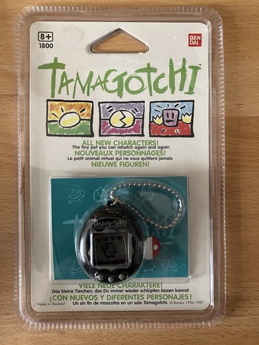 Tamagotchi schwarz 1996 1997 - tamagotchi,