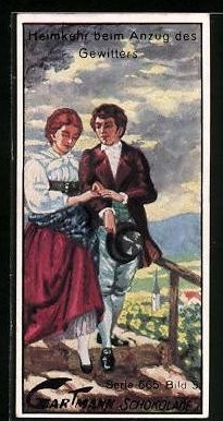 Sammelbild gartmann chocolade - sammelbild,