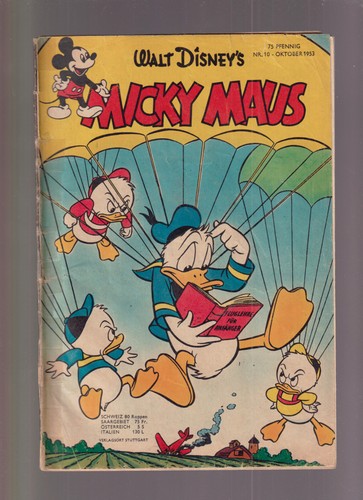 Micky maus jahrgang - micky, 1953