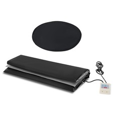 55Gal Fassheizung 1300W -17,78-62,78°C Einstellbar unabhängiges Thermostat