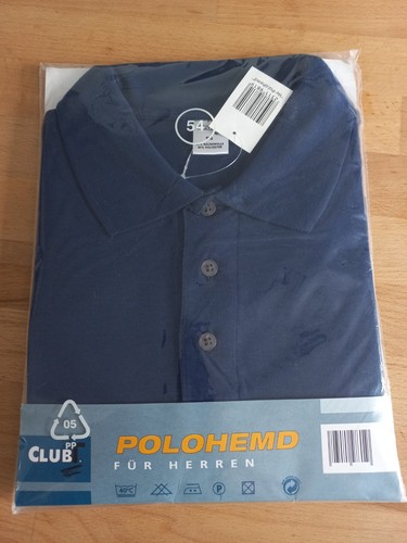 Herren poloshirt polohemd blau - polohemd,