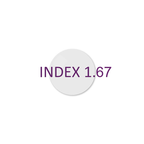 Paar brillengläser index - 1,