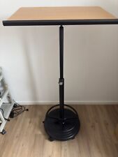 Stehpult höhenverstellbar mit Standfuss - rollbar - gebraucht - 