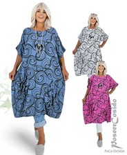 LA BASS LAGENLOOK Ballonkleid