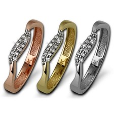 GoldDream Ring Welle Gr.54-60