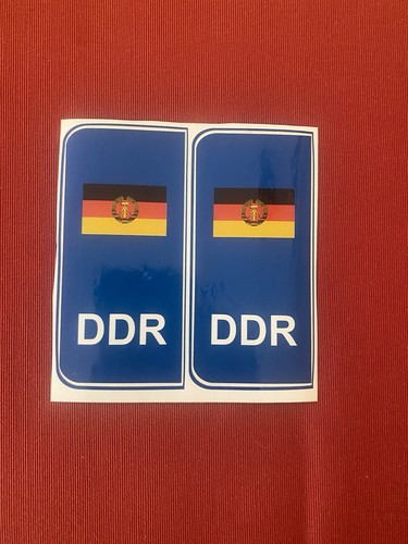 Satz feld aufkleber ddr - eu,