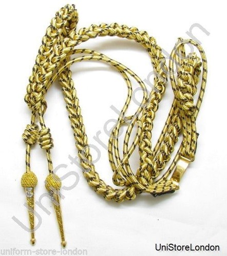 Achselschnur gold marineblau - gold, &