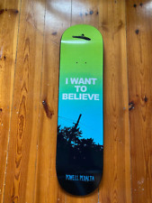 Powell Peralta Skateboard Deck I want to believe Top
