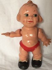 Laufpuppe aus Celluloid, Marke