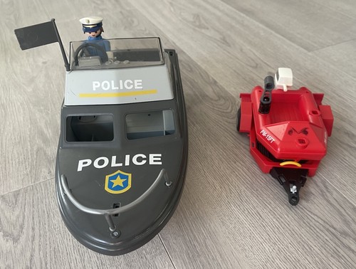 Playmobil 4429 polizeiboot mit - playmobil,