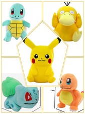 💛 Pokemon Stofftier Plüsch Plüschtiere Kuscheltier figur Pikachu 21cm Geschenk 