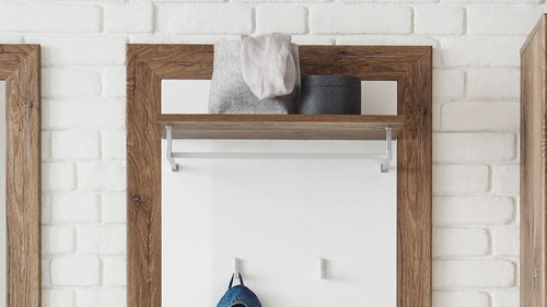 Garderobe wandschrank neapel - garderobe,