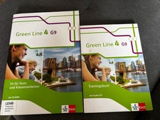 Green Line 4 - 2x - BW - Klett - CD - 7 Seiten im Trainingsbuch ausgefüllt 