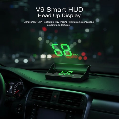 Gps head display hud tacho - head,