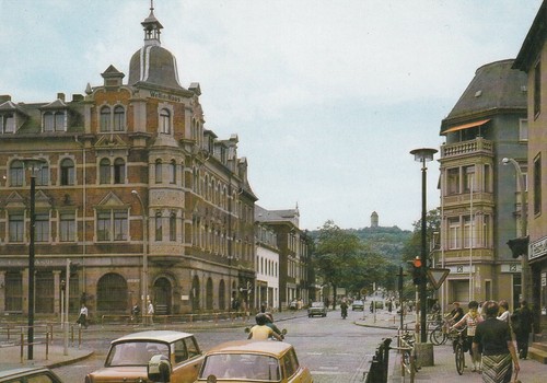 Postkarte radebeul west - postkarte,
