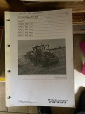 Fendt Betriebsanleitung Vario 819 / 822 / 824 / 826 / 828  Deutsch