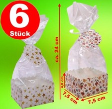 6 x Plätzchentüten
