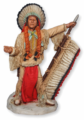 Indianerfigur quanah parker - indianerfigur,
