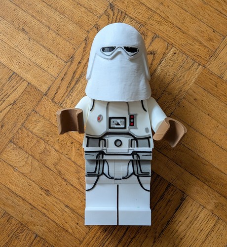 Lego figur druck - figur, 5:1