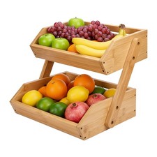 Obst etagere gemüsekorb - obst,