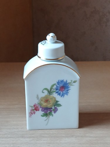Teedose porzellan fürstenberg - porzellan,