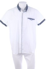 CEDARWOOD STATE Kurzarm-Hemd mit Button-down-Kragen Baumwolle 2XL weiß