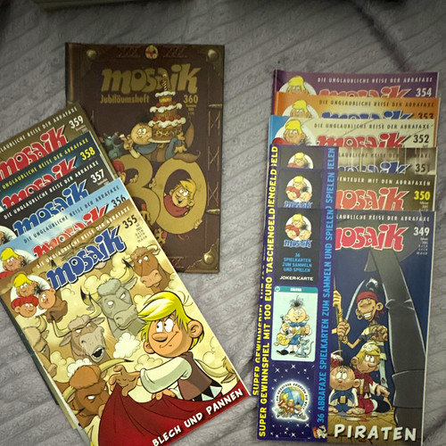 Mosaik abrafaxe comic lot - lot, nr