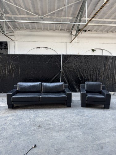 Rolf benz 350 ledersofa - rolf, mit