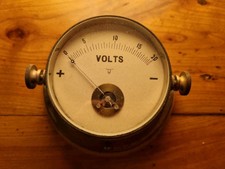 Antikes Voltmeter Messing (vermutlich England)