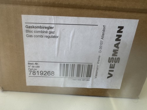 Viessmann gaskombiregler 826 - gaskombiregler,