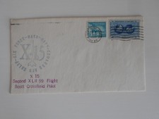 X-15 Startbeleg Edwards 22.Nov. 1960 Space