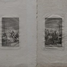 Chodowiecki Kupferstiche Carl Ferdiner Illustration Klassizismus unsign 1779