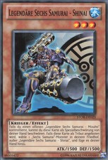 YuGiOh Legendäre Sechs Samurai - Shinai STOR-DE023 Common Good unl.