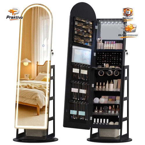Schmuckschrank stehend mit - stehend,