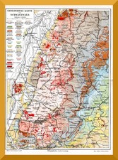 Thüringen +Geologische Karte