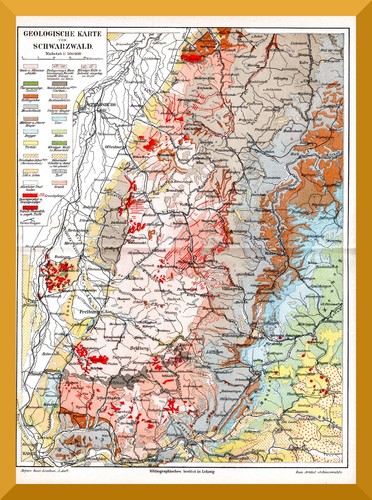 Thüringen geologische karte - +geologische,