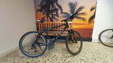 Mountainbike 26 Zoll, Heat Treated Kinesis 7005 Rahmen, schwarz