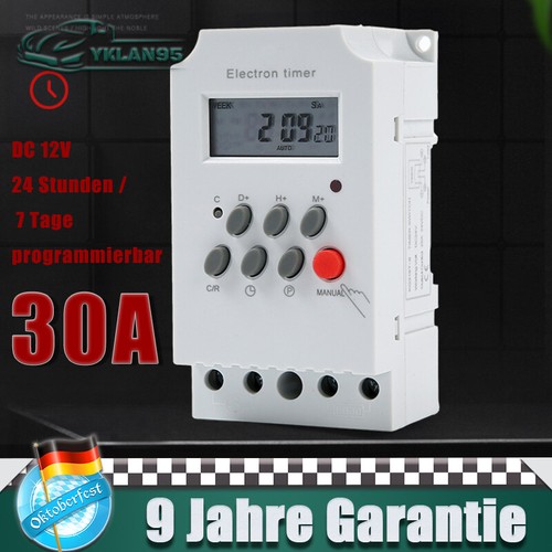 30a lcd programmierbar timer - 30a,