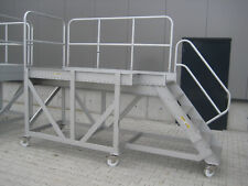 Arbeitspodest Podest Arbeitsplattform Plattform Alu unbenutzt Arbeitsbühne Bühne