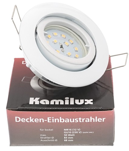Led spots 230v 68mm - 230v,