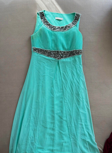 Türkis abendkleid 42 - abendkleid,