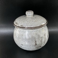 Elli und Walter Serocka Xanten Keramik Studiokeramik Deckeldose Bonboniere