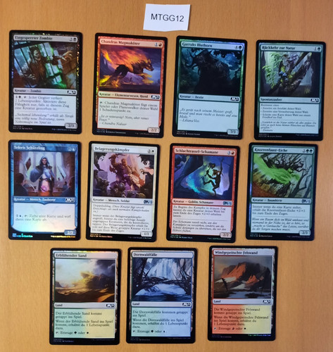 Mtgg12 magic foil karten - magic,