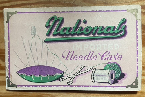 Altes nadelheft nadelmappe - altes,