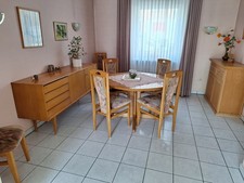 rustikale Esszimmergruppe