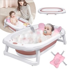 Faltbare Babywanne mit Kissen