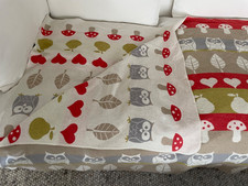 David Fussenegger Kinderdecke Baumwollmix mit Glückspilz und Herz 140 x180 cm